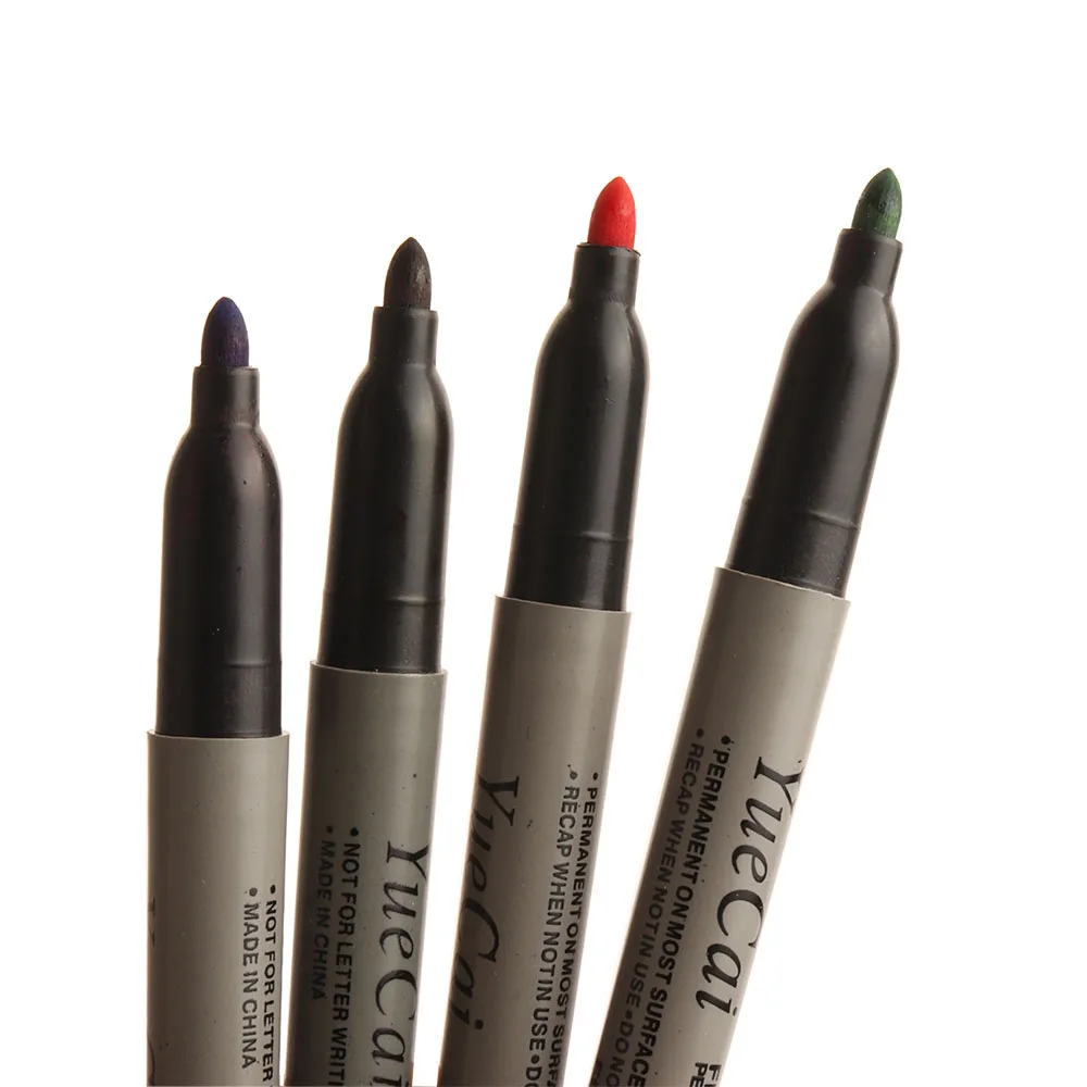 18pcs custom marker pen paint permanent blister card package support custom