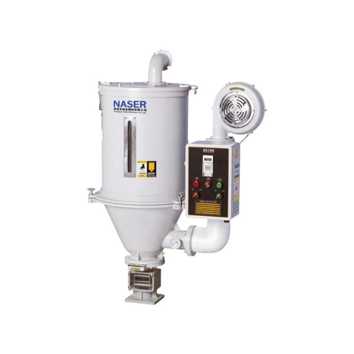 100 кг сушильная машина с горячим воздухом бункером для гранул