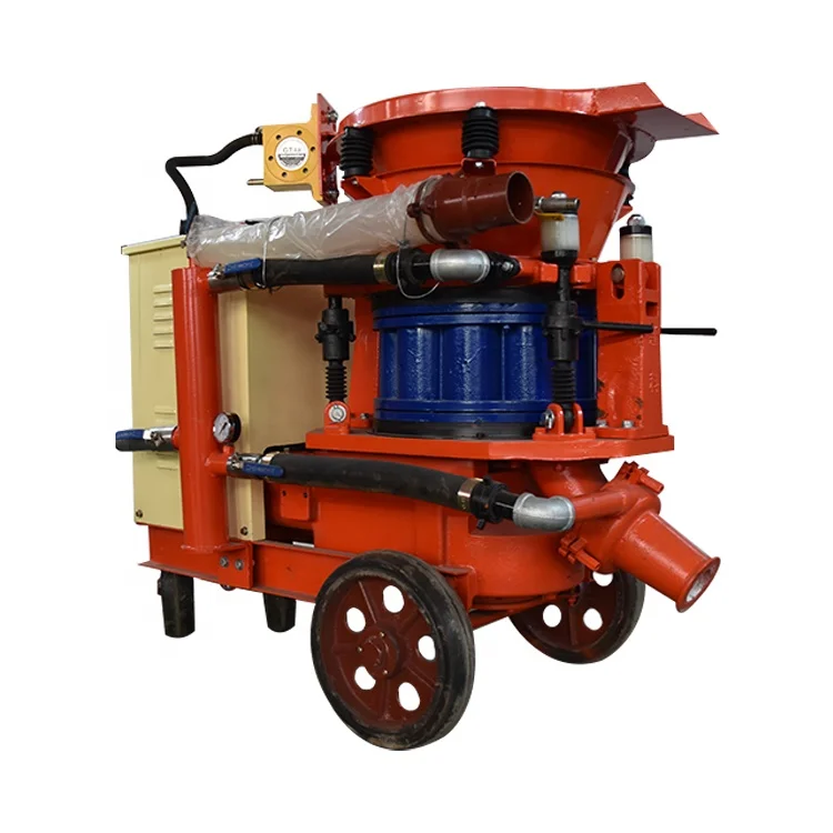 Fine stone Shotcrete multifunction mortar concrete plastering machine cement sprayer