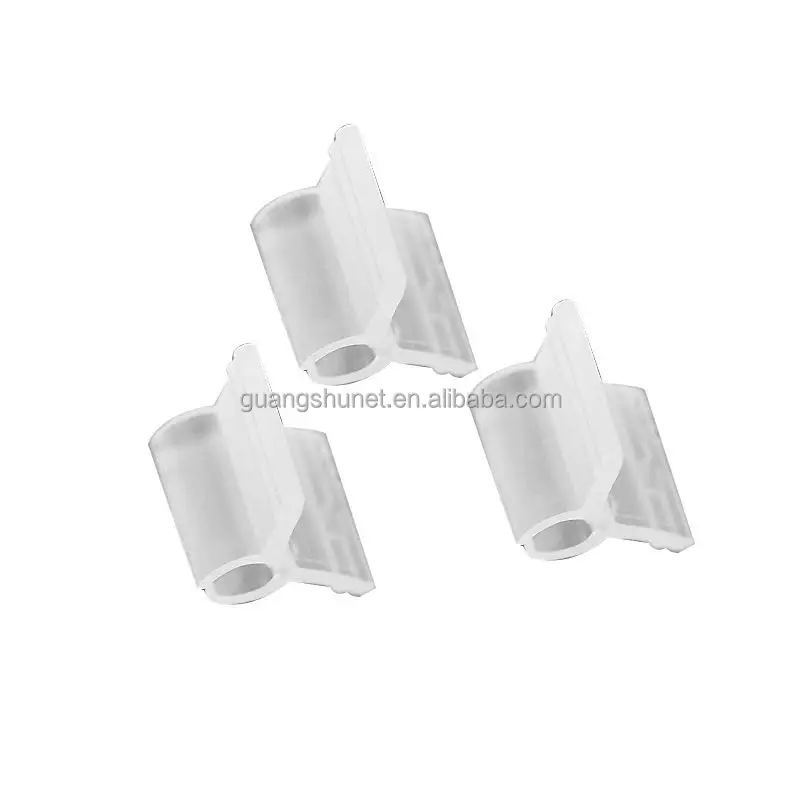 Super Quality Film Clamp Hoops Clamp Greenhouse Film Clip Plastic Snap ABS Greenhouse Accessories Plastic Clamps for Pipes