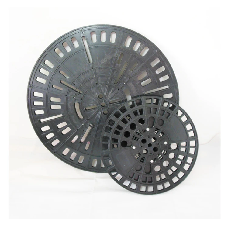 640mm Black Plastic Spool For electrical terminal connector Cable spool For Sale