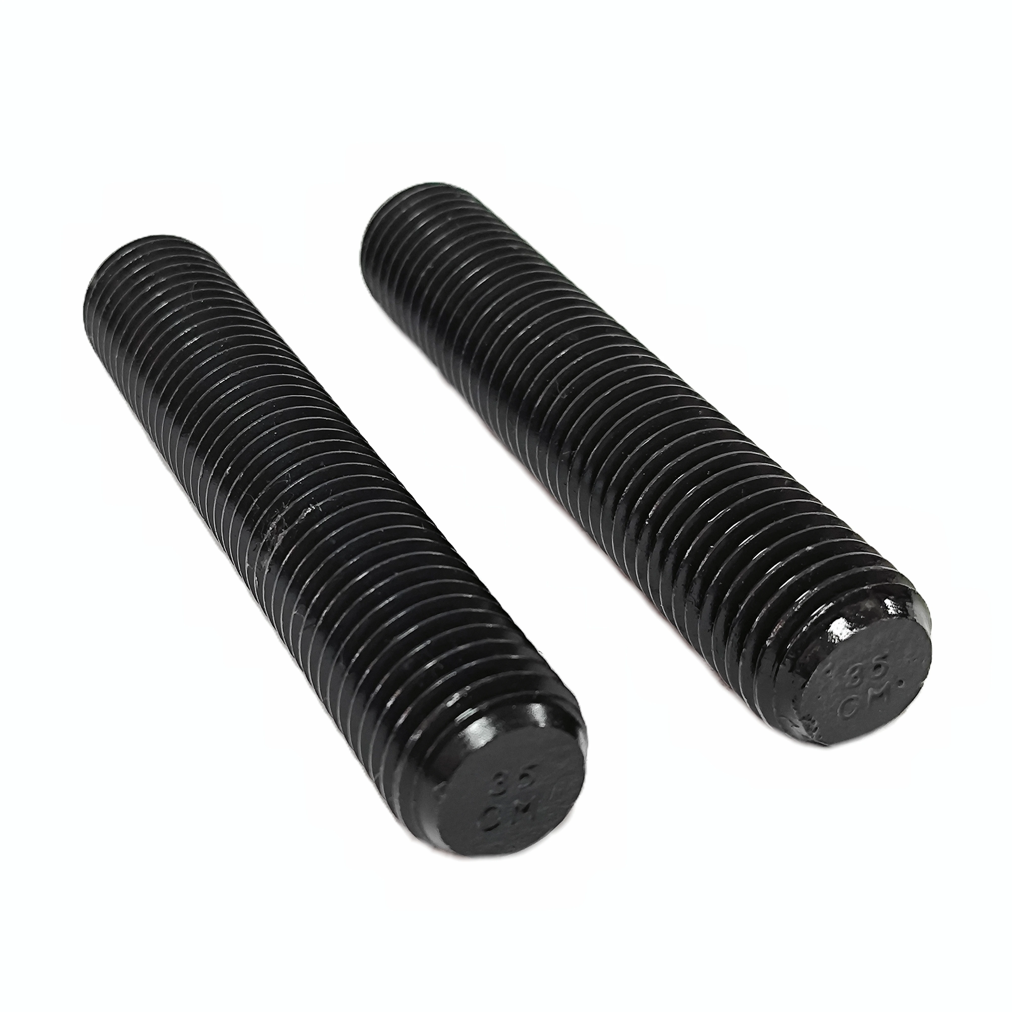 Factory Price Wholesale Different Types of Threaded Rods Threaded Bars Din976 Black Steel OEM 3 Years Double Ended Threaded Bar