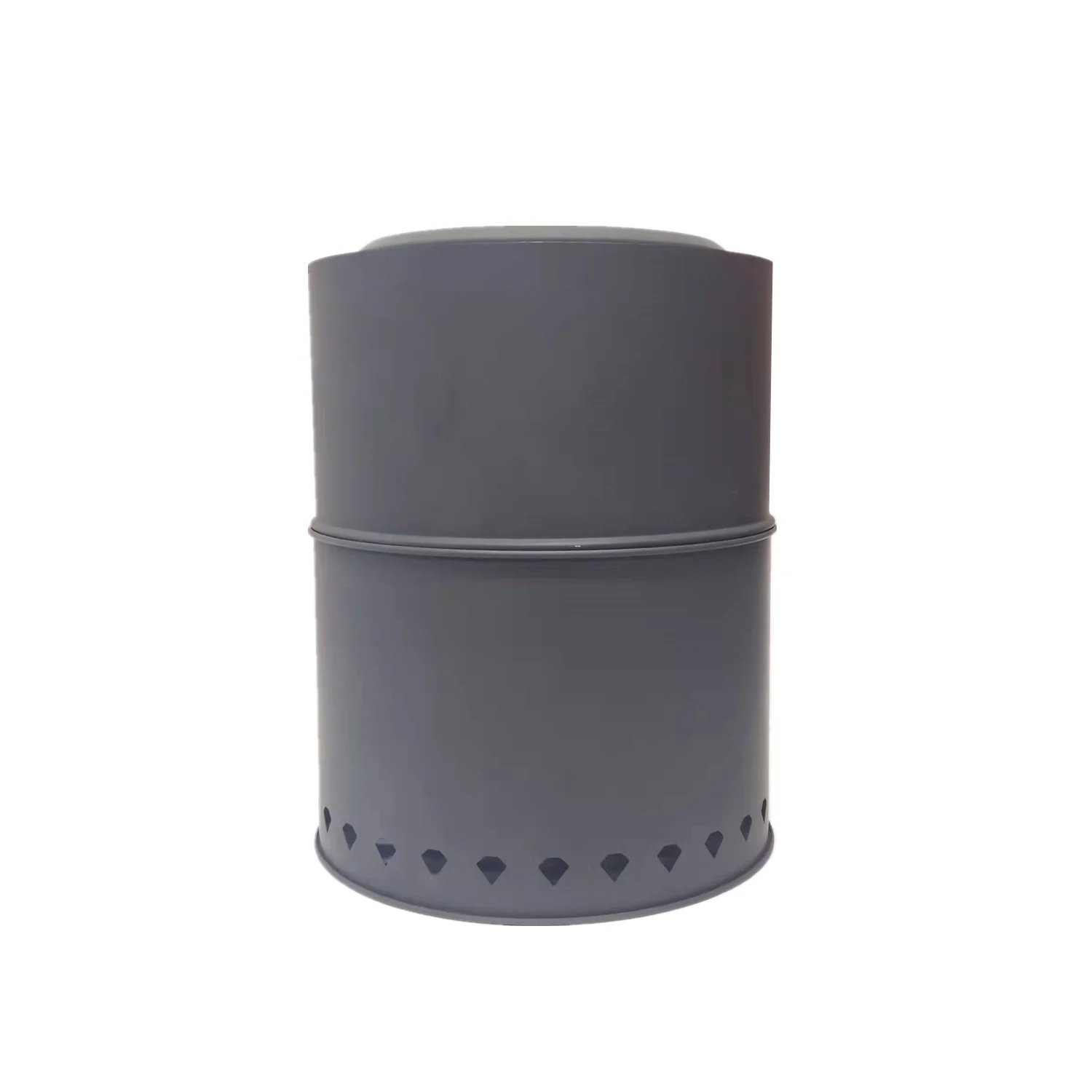 black stainless steel portable camping cooking bonfire stove wood