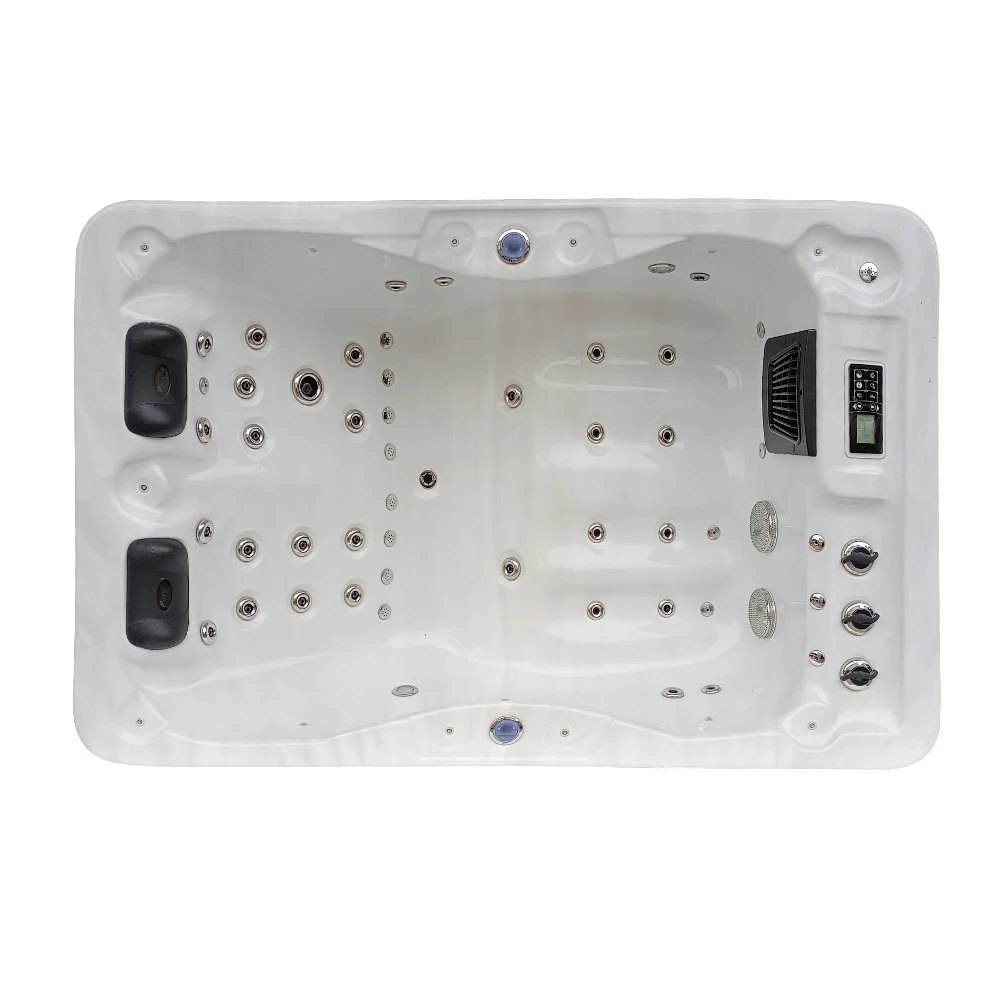 Cheap Price 2 Person Luxury Freestanding Soaking Bath Tub Hot Tub Outdoor Spa Hotel Indoor Whirlpool Massage Bathtub