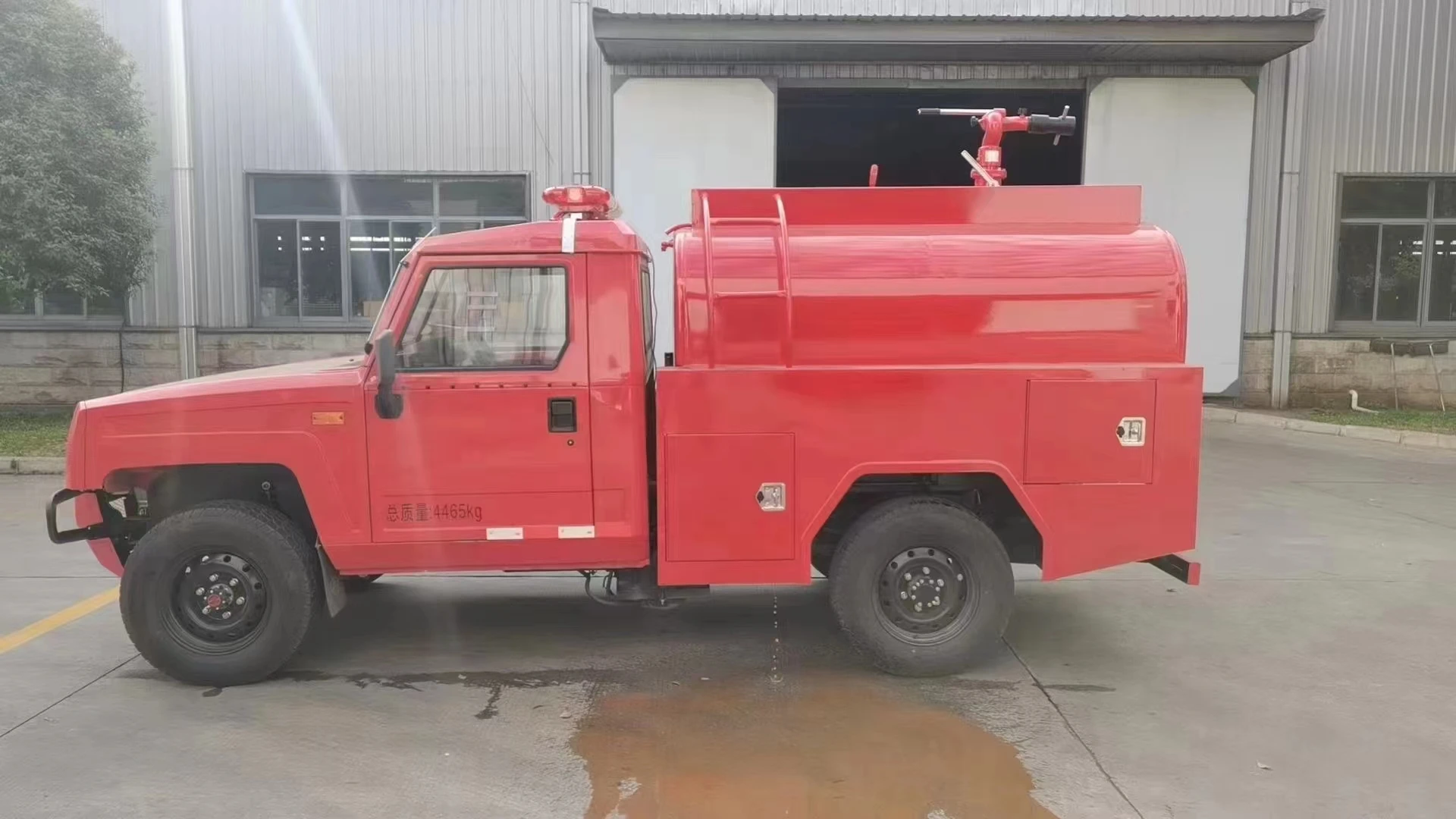 Mini fire truck, township fire truck, fire rescue water truck