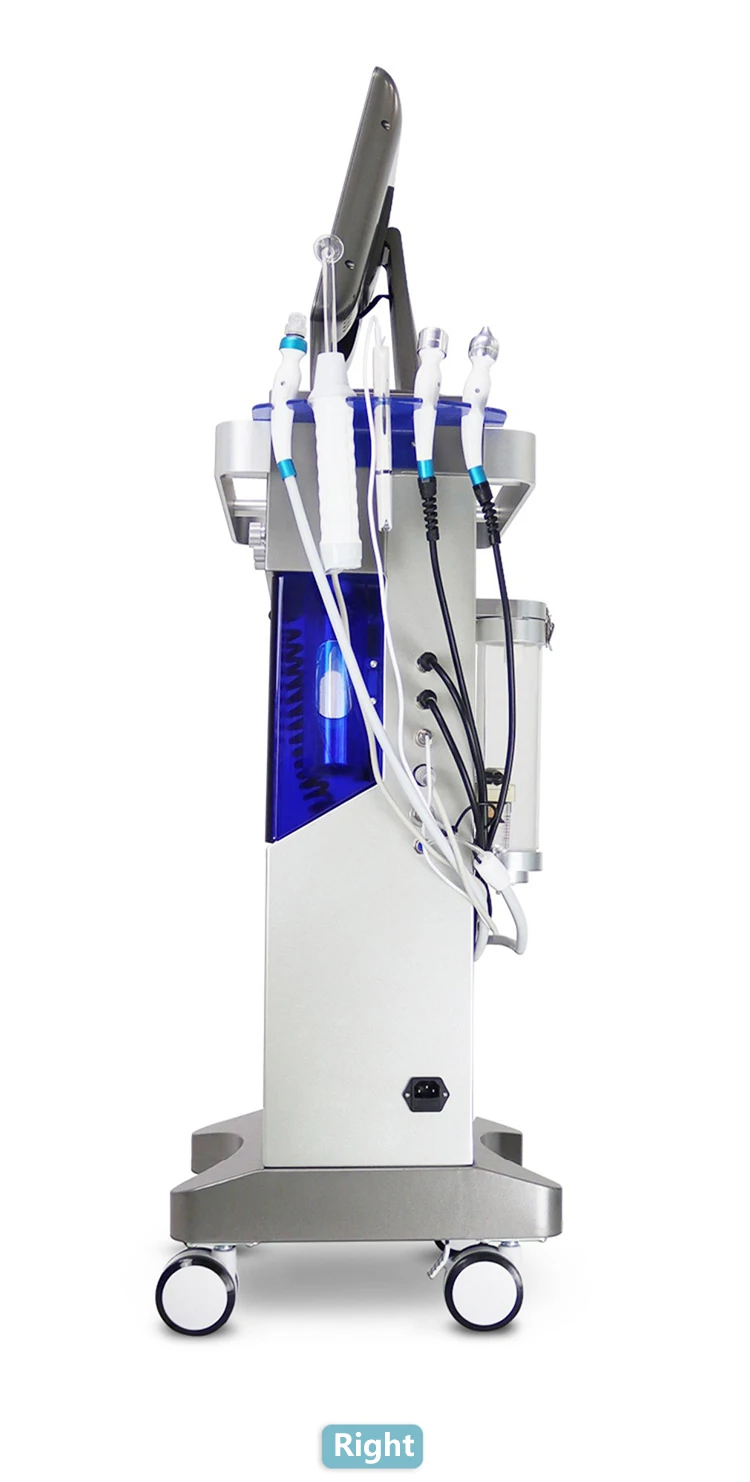 14 in 1 h2o2 Water Oxygen hydro dermabrasion aqua peel facial removal black head Face lifting microdermabrasion beauty machine