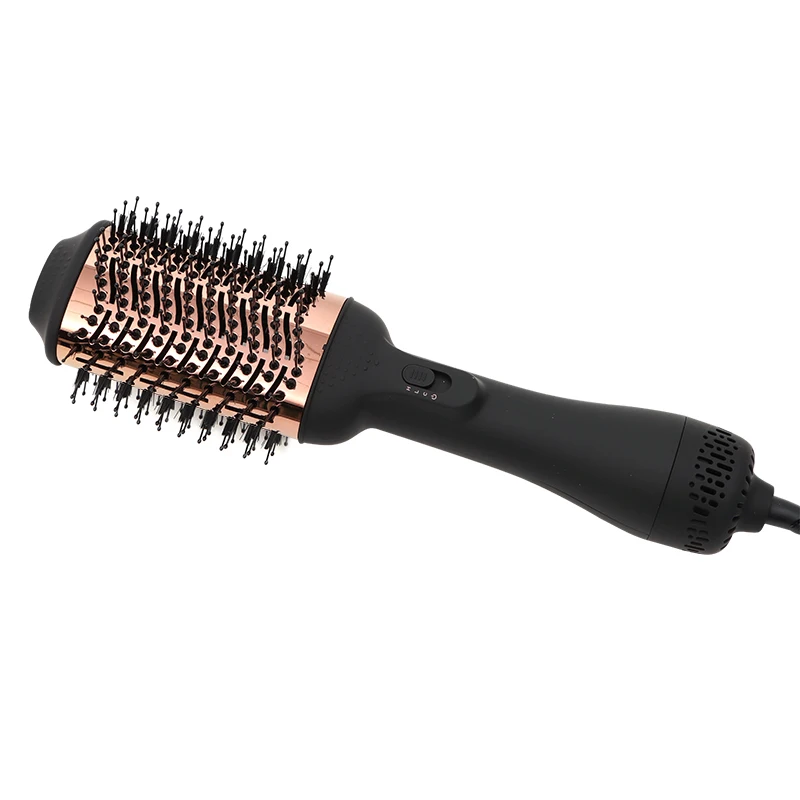 3 In 1 China Manufacturers Hair Straightening Curling Hot Air Brush High Power Multifunctional Hair Brush Dryer