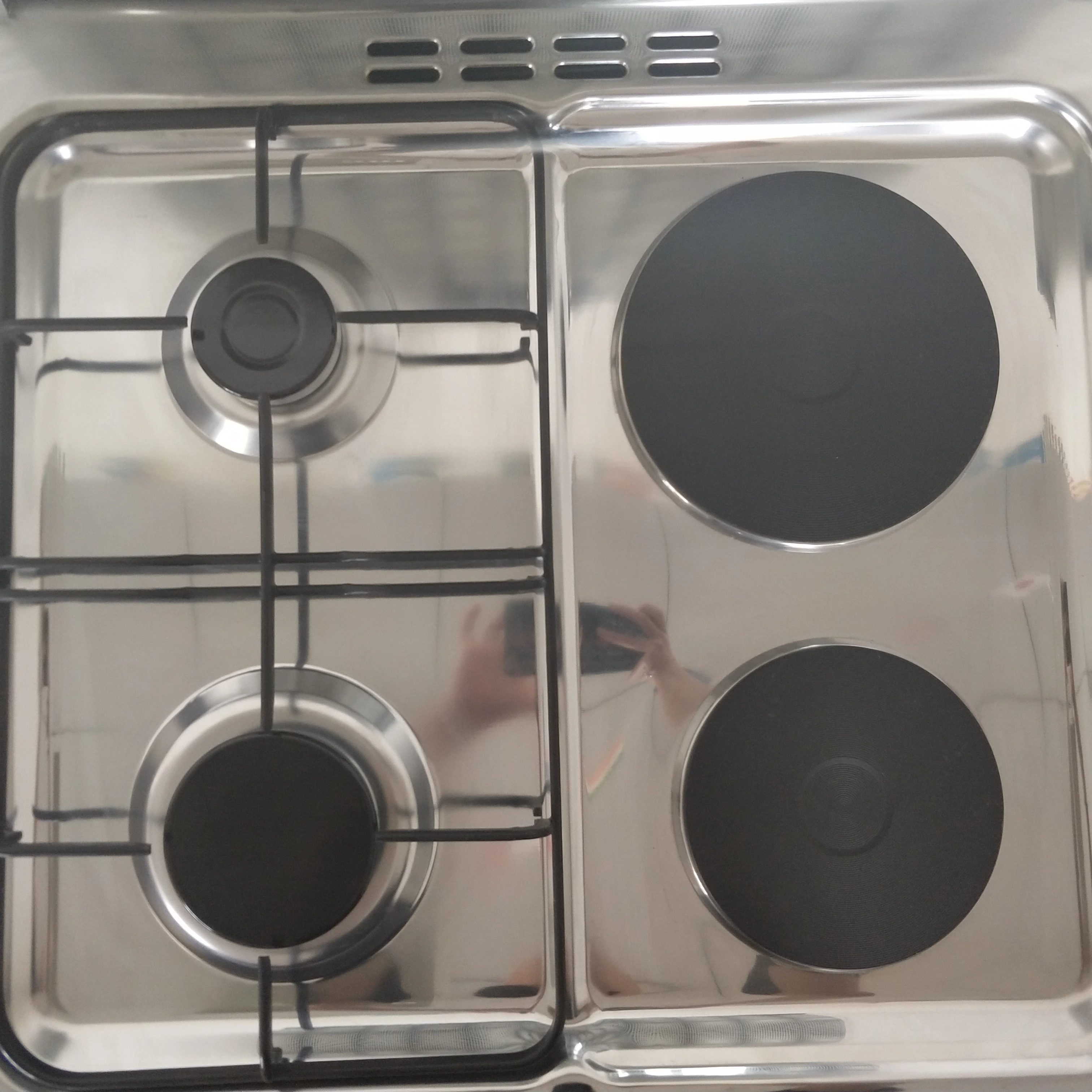 (60x60) газовая плита из нержавеющей стали и Гриль с духовкой