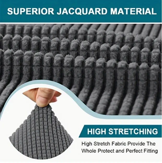 2pcs/set Stretch Armrest Covers Spandex Arm Covers For Chairs Couch Sofa Elastic Plaid Pattern Armchair Slipcovers