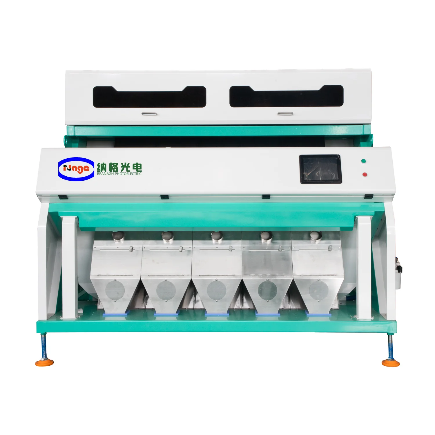 5 Chutes 320 Channels Rice Color Sorter with Capacity 3 Tons Per Hour