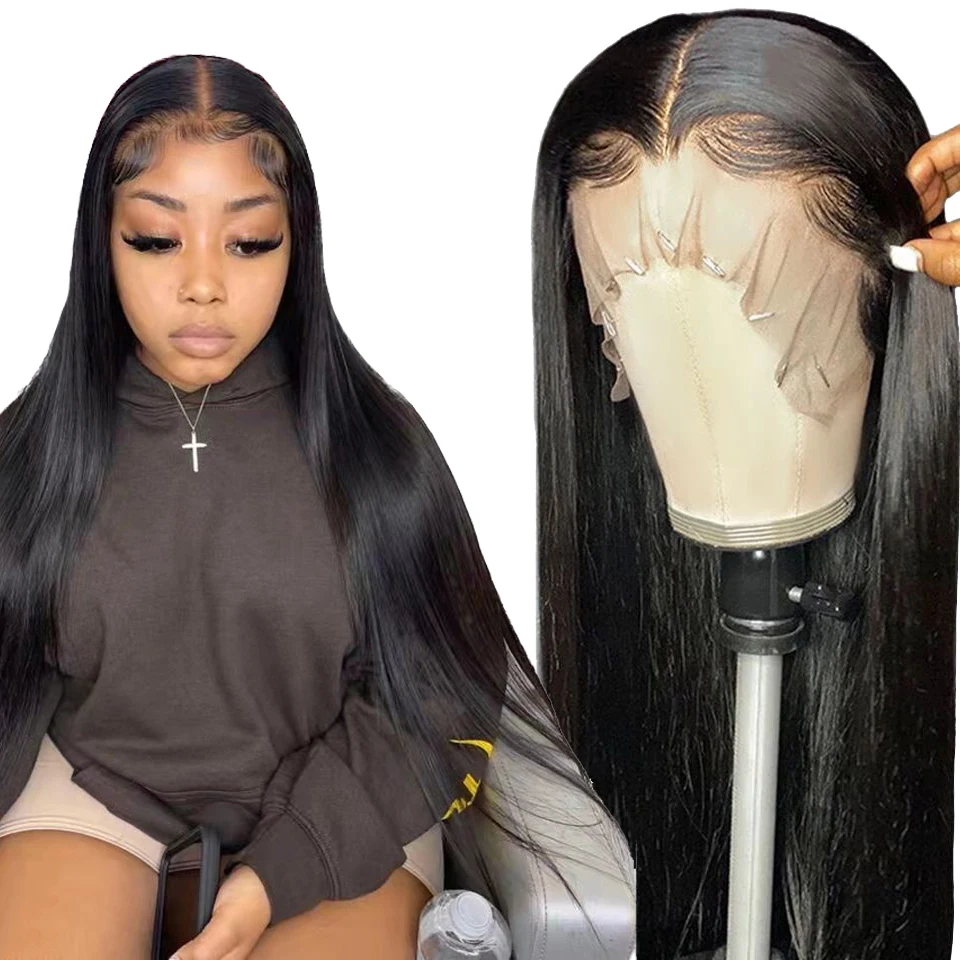 Wholesale Raw Virgin Straight Human Hair Wigs For Black Women Hair Vendors Wigs Vendors Hd Lace Very Good Hair