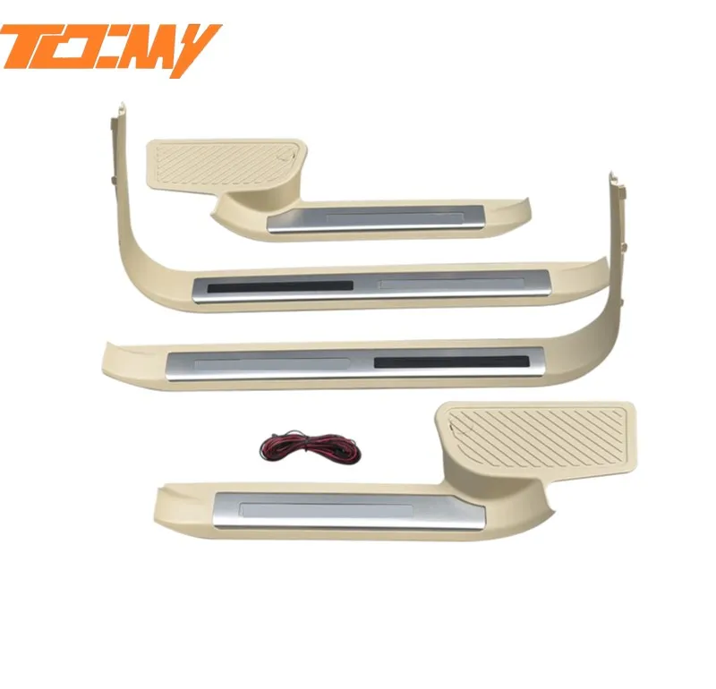 TDCMY Advanced technology car body parts pp abs side step threshold strip plate running board For Land Cruiser LC200 2008-2020