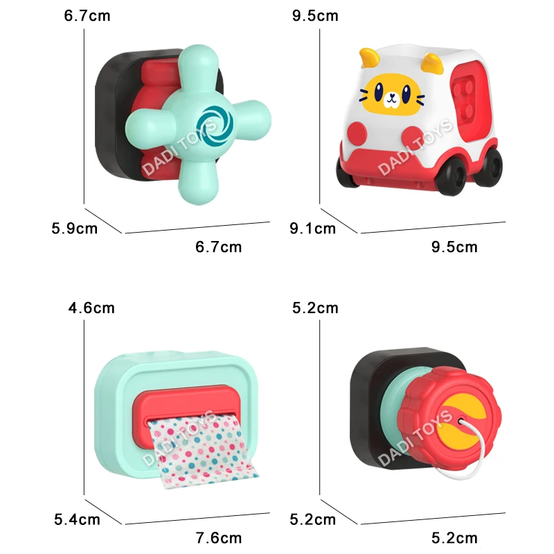 Cartoon Block Car Toy Baby Truck Car Toy Baby Boy Car Toys