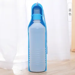 Дешевая цена оптовая продажа переносная складная бутылка для воды путешествий с собакой 500