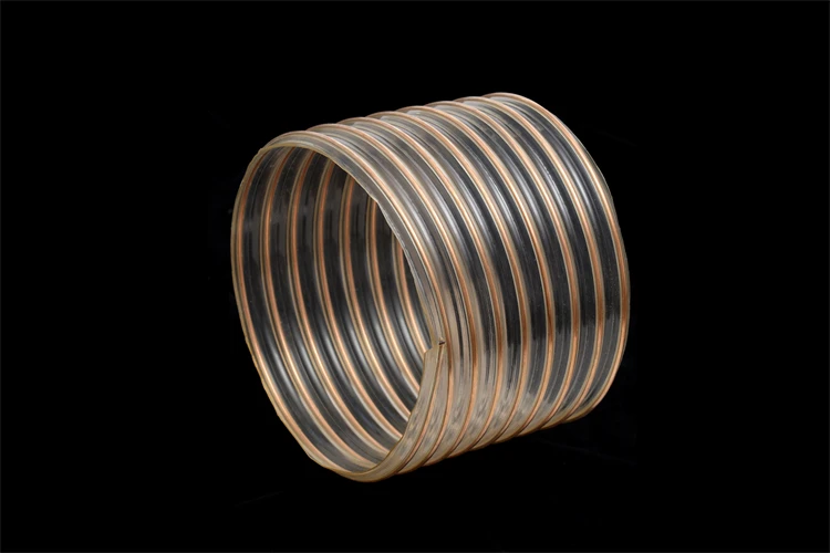  Flexible Bending Pu Steel Wire Spiral Water Industrial Suction