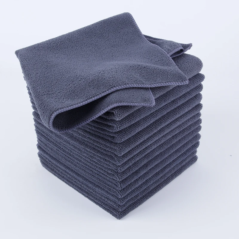 40x40cm Wholesale Colorful Car Detailing 100% Microfiber Micro Fiber Car Cleaning Cloth Microfiber Towels