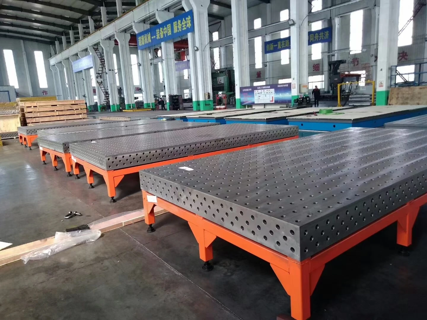 3d Welding Table 1000*1000mm Nitrided Against Welding Spatter And Anti-rusting High Performance For Small Welding Structures