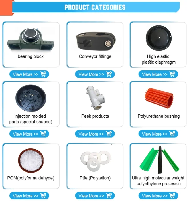 Plastic nylon bushing flame retardant flat strain square hole shaft sleeve motor shaft bearing sleeve