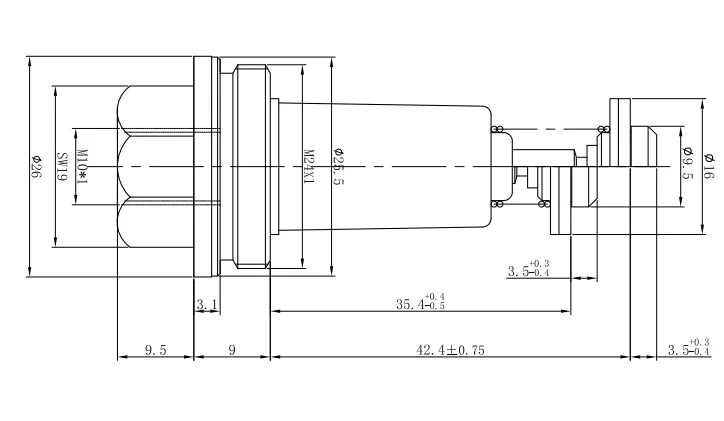 Gas water heater safety coil Magnet unit