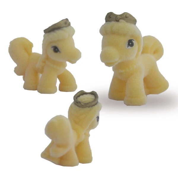Plastic PVC Animal pony Figure Toy 3D Gift Collectible toys for Promotion