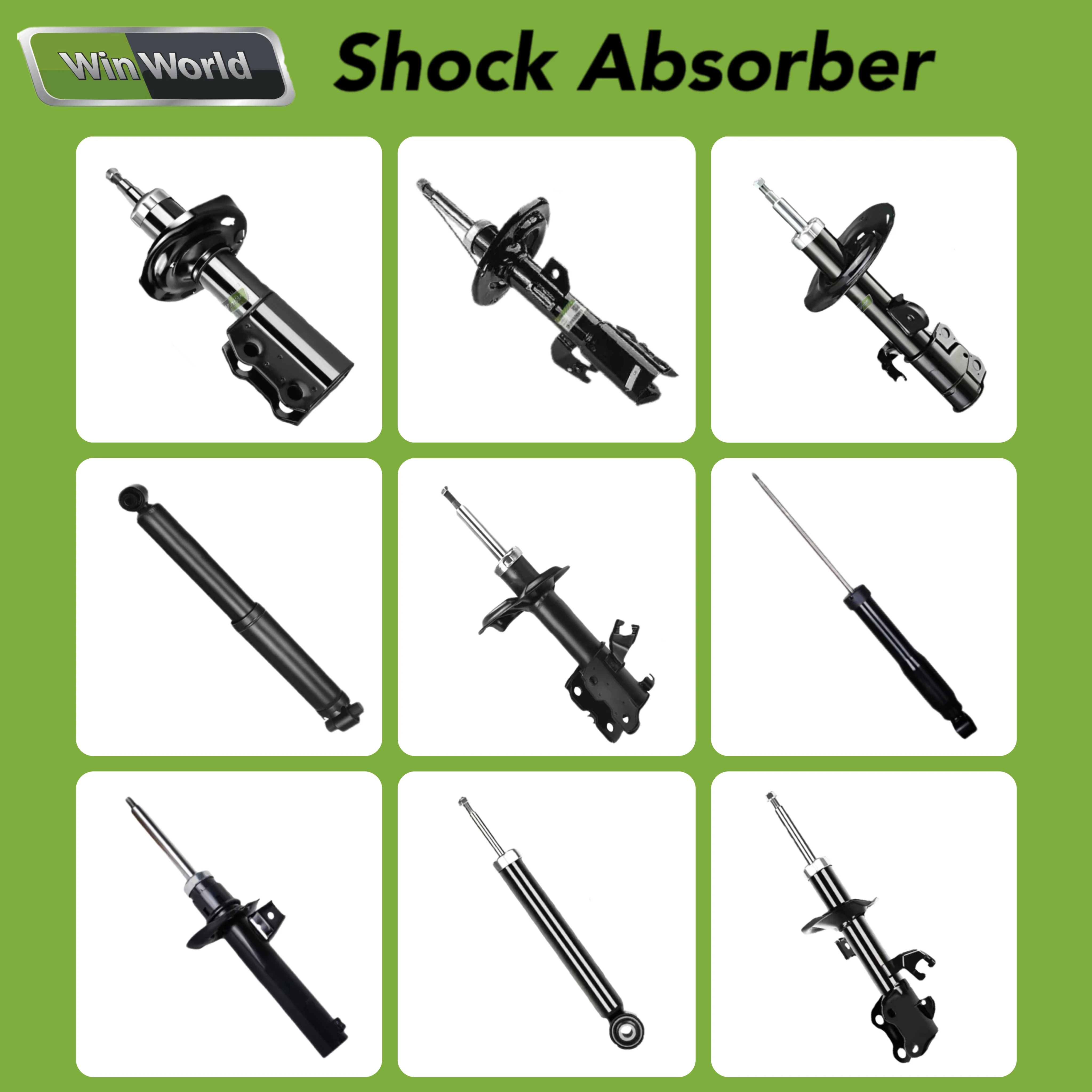 Win World OEM KYB Soft and Hard Adjustable Rear Shock Absorbers Kits for Nissan Altima X Terra Armada Pathfinder