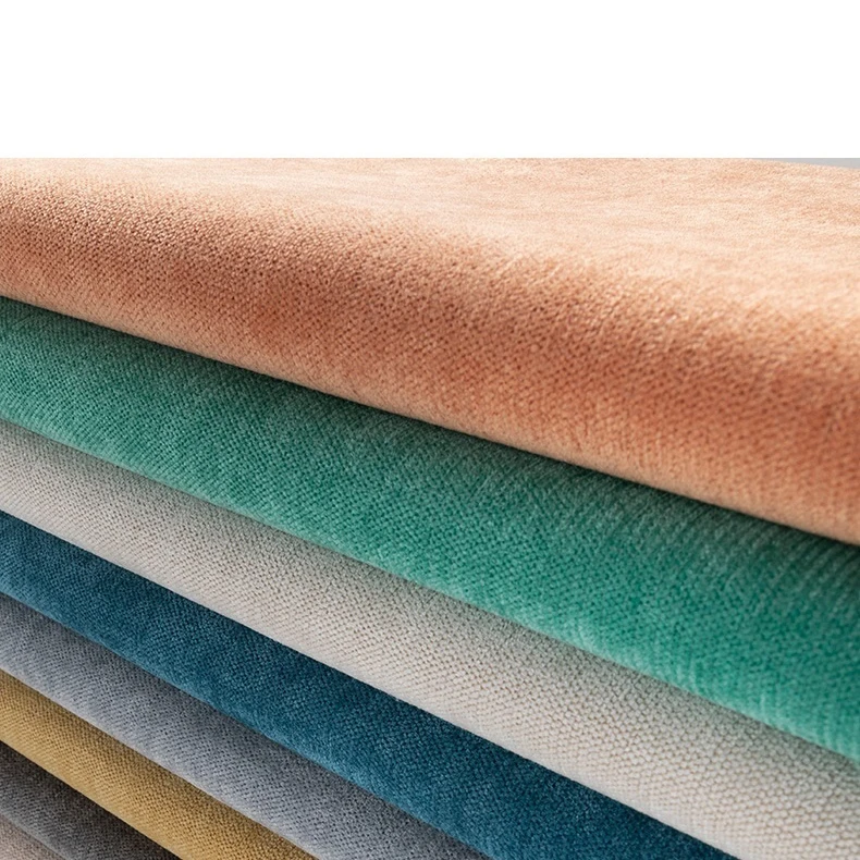 100% Polyester Jacquard Rib Herringbone Dobby Tricot Breathable Yarn-Dyed Twill Comfortable Upholstery Microfiber Fabric Sofas