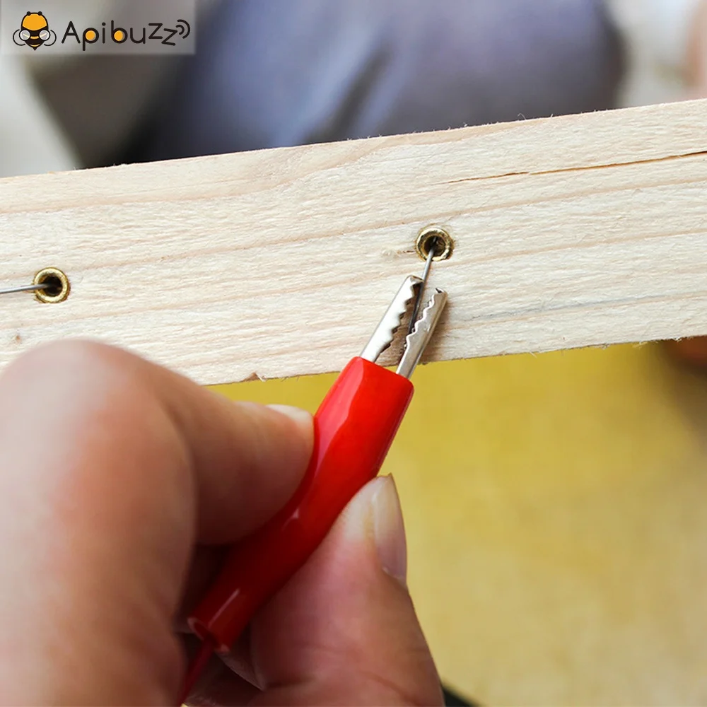 Electric Clip-on Heating Wax Wire Embedder Apiculture Equipment Beekeeping Frame Tool Supplies