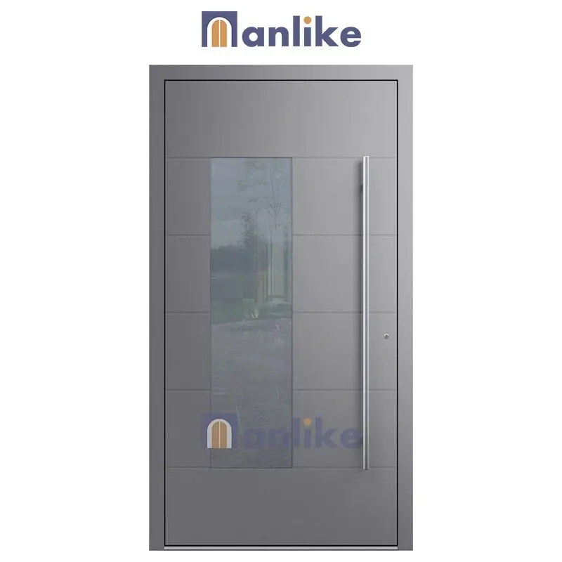 Anlike Guangzhou Entrance Bulletproof Turkey Luxurious Entry Other Swing Black Security Front Metal Safety Door Designs