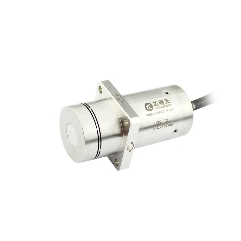 P34.T4K automatic industry piezo fast steering mirror for 3D form and surface analysis piezoelectric positioner tilt stage