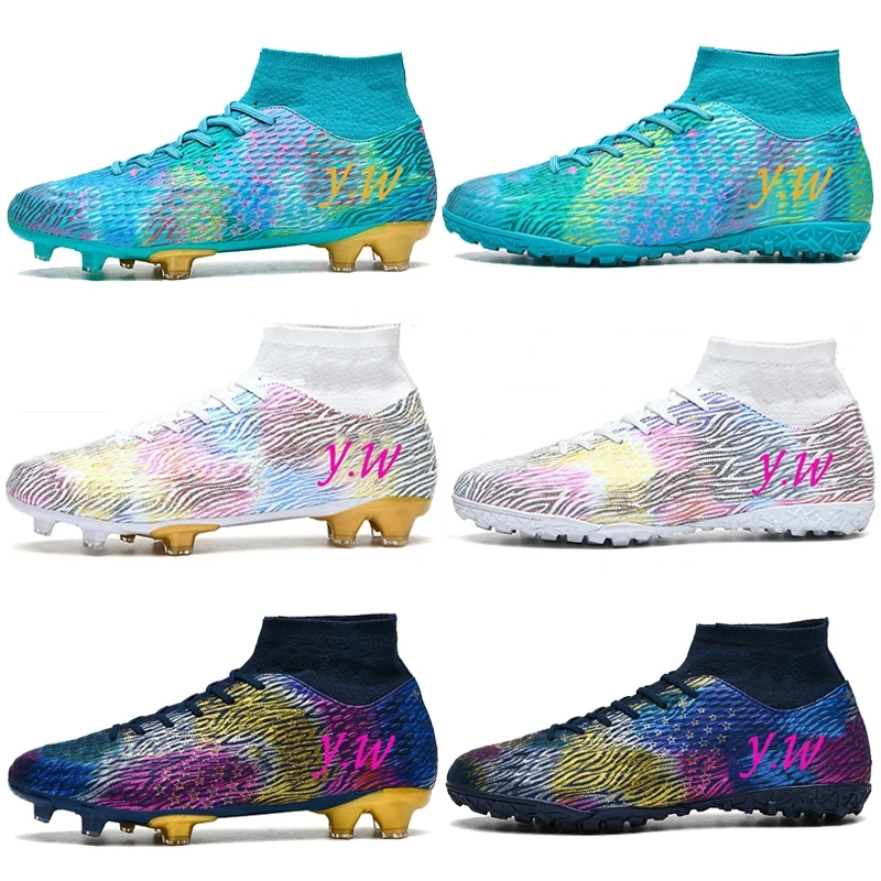 Manufacturer Oem Professional Fg Ag Football Cleats Boots Custom Embossed Soccer Shoes For Men