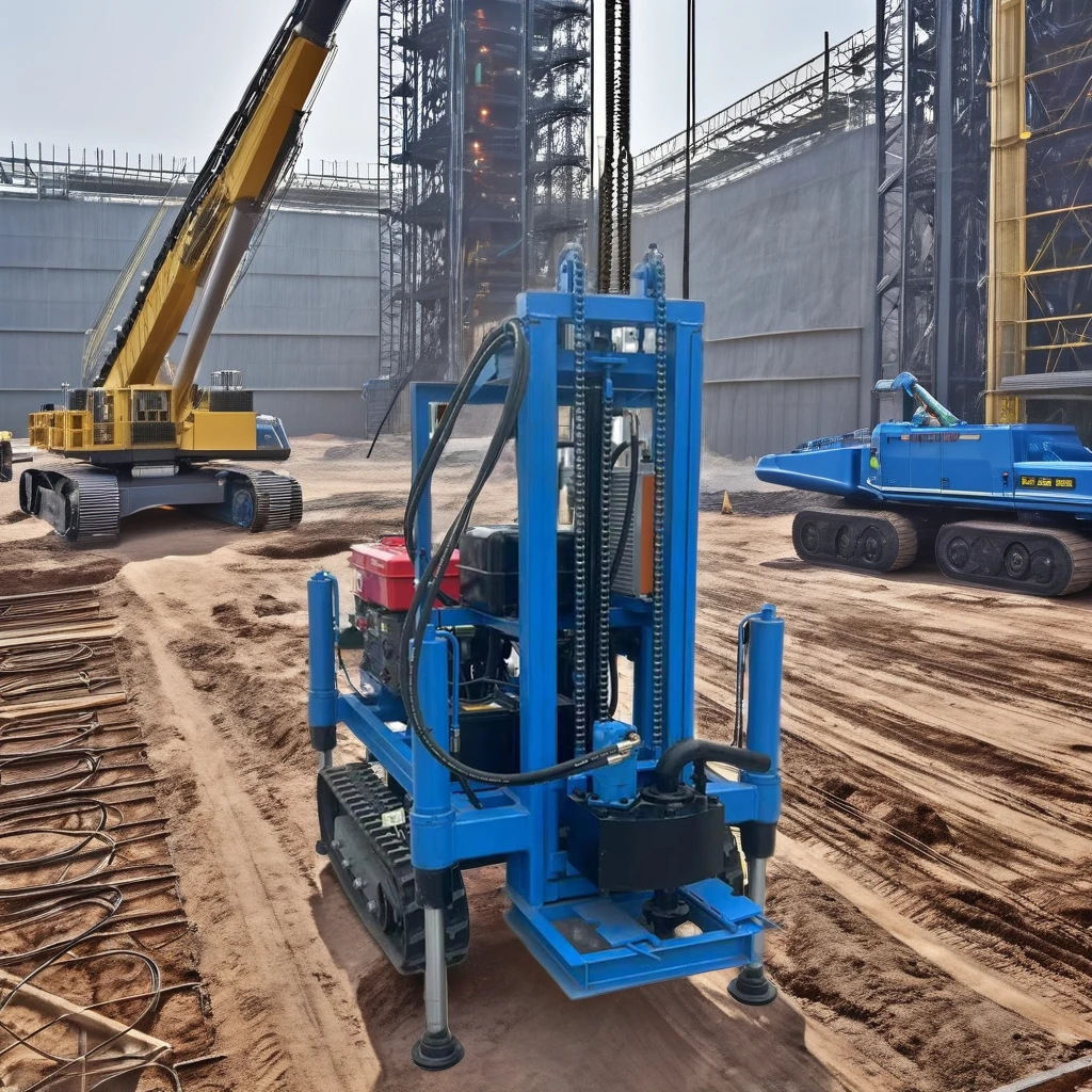 2024 New Arrival 35hp Max.150m Depth Trailer Mounted Hydraulic Water Well Drilling Rig for Construction Works