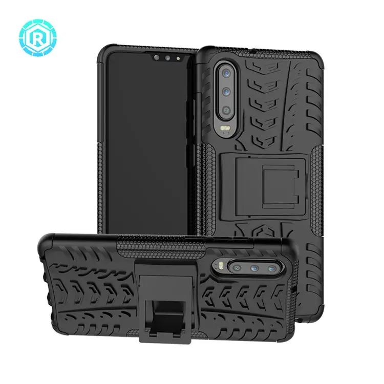 Shockproof armour mobile phone bags dazzle case manufacture supplier for huawei p30 lite phone back cover for huawei p20 lite