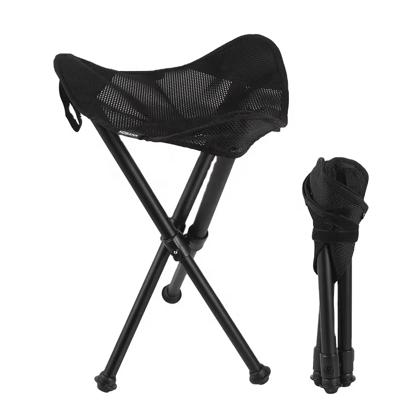 Camping Stool Folding Lightweight 3 Legged Tripod Camp Stools Portable for Backpacking Hiking Hunting Fishing