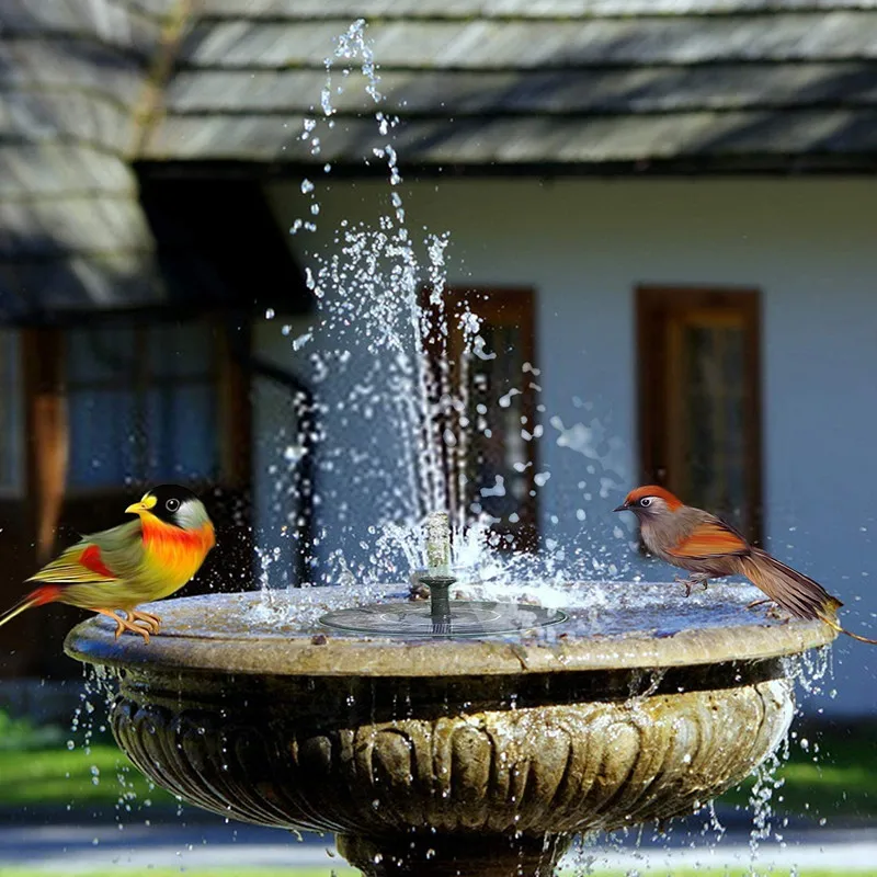 China New Design DC annular solar fountain mini Garden landscape water pump with cheap price