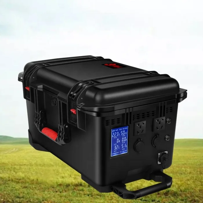 Rechargeable off-grid 220v 5000w 9380wh outdoor solar power station generator