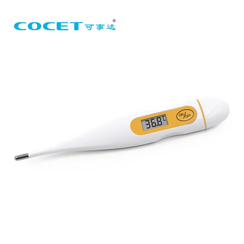 CE cheap rigid tip pen-like portable digital fever thermometer with waterproof digital thermometrer