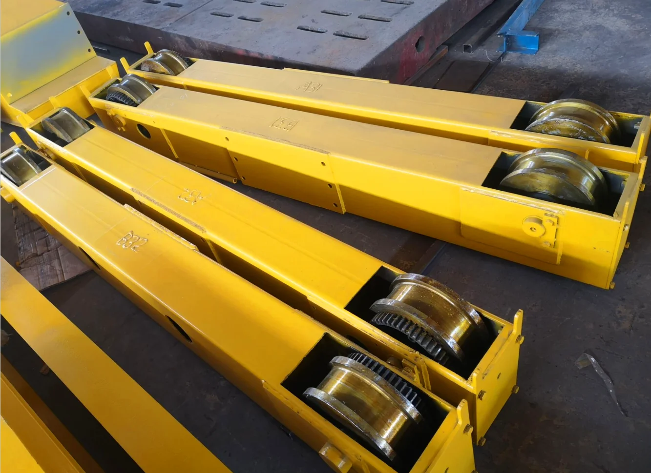 Мастерская с использованием однолучевого мостового крана