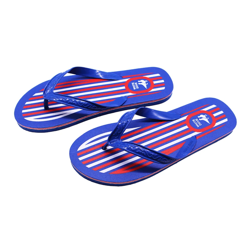 811 790 915 PVC Slipper Summer Beach flip flop Style with Soft EVA Insole Anti-Slip and Flat Outdoor Slippers for Spring