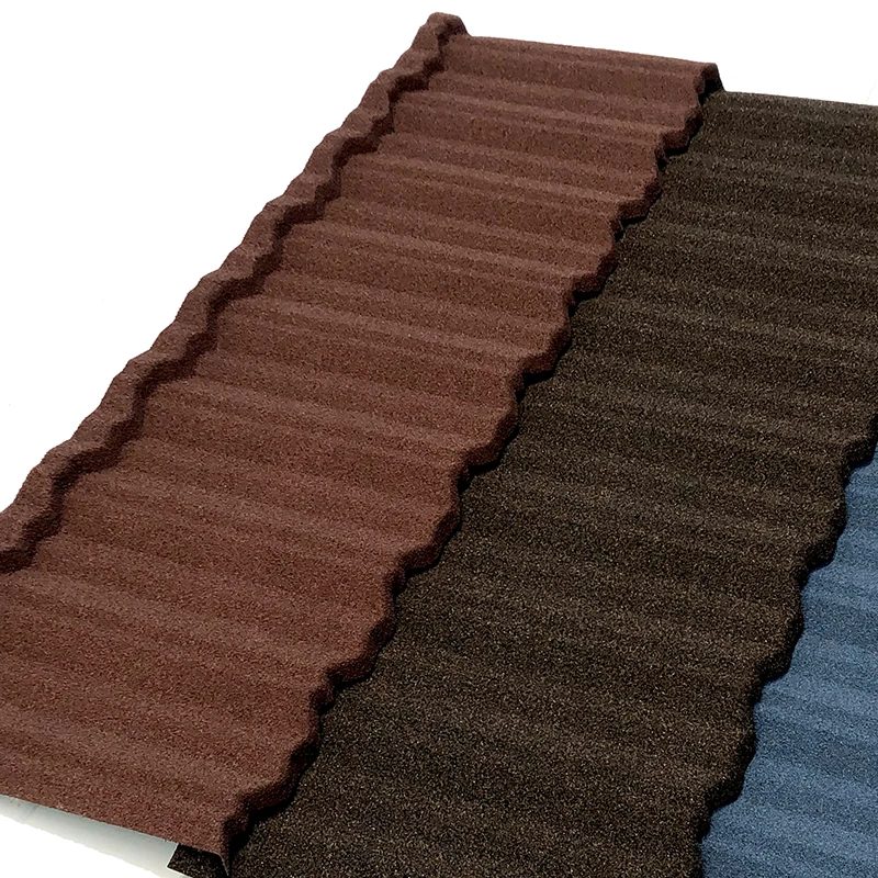 New Building Materials Aluminium Stone Corrugated Metal Roofing Sheet