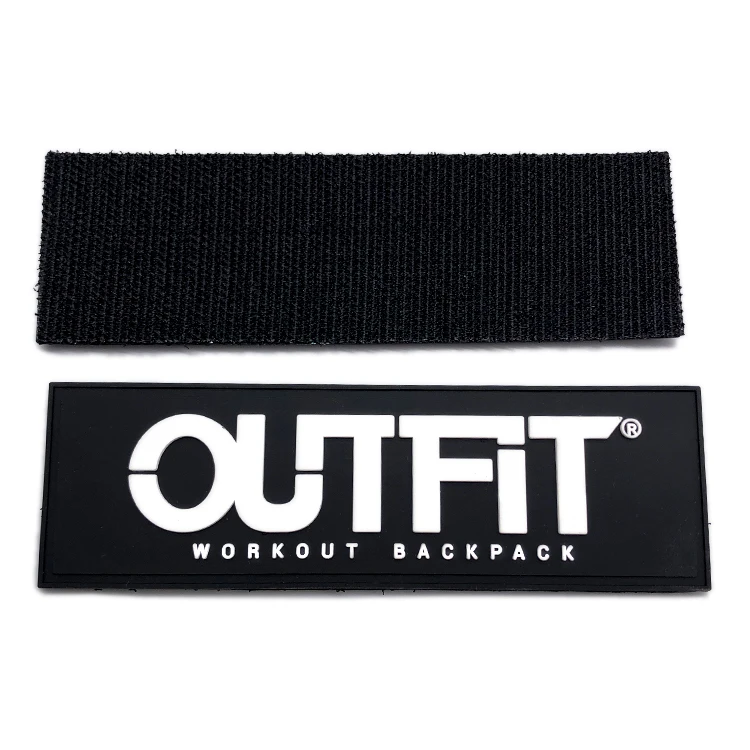 Custom 3D Silicone Rubber Patch Tpr Patches Customized Personalized Logo PVC Patch