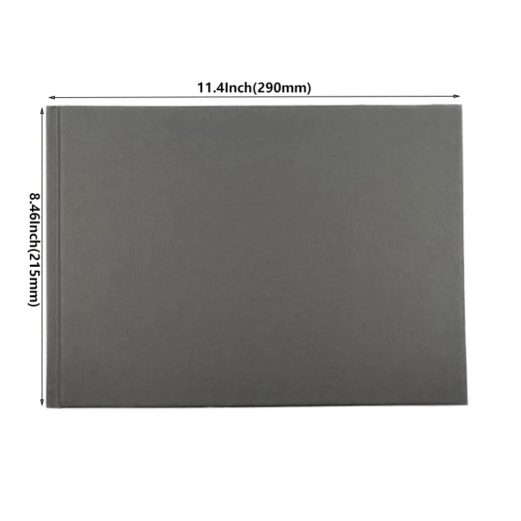 On Demand Customized Printed Guest Book Decorative Hardcover Sublimation Blank Inner Journal Notebook