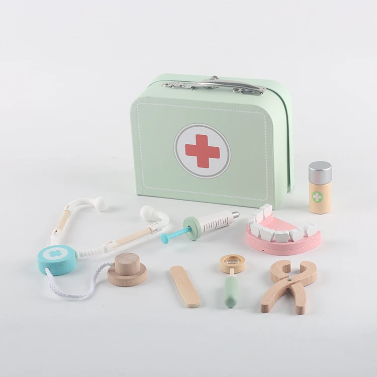 Wholesale Pretend Nurse Toy Simulation Suit Dental Medical Kit Toolbox Other Educational Toys For Kids Girls And Boys