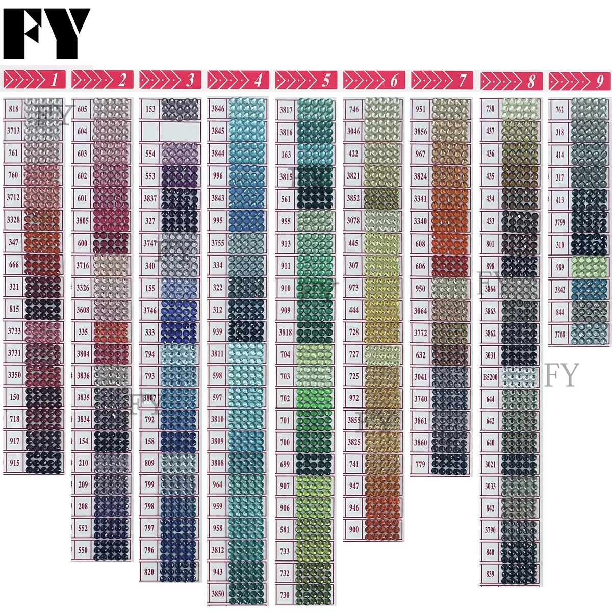 X-434  bright drills Wholesale diamond painting accessories diamond square and round diamond painting accessories crystal drill