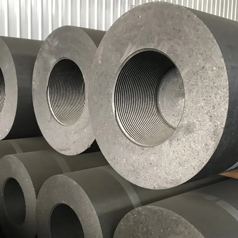 Best price Manufacturer HP 450 for arc furnace graphite electrode for Electric Steel Melting Furnaces With Nipples 3/4 TPI