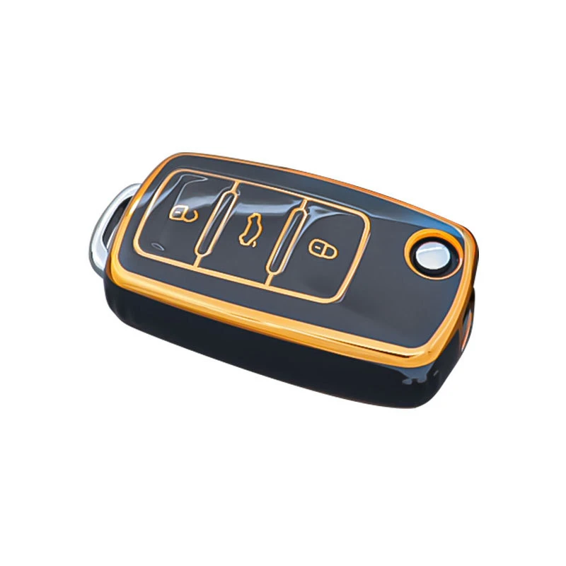 VW, Langyi Bora, Tuguan, Santana, Sudden polo, Smart Keys Case 4 Buttons Keychain Car Key Cover