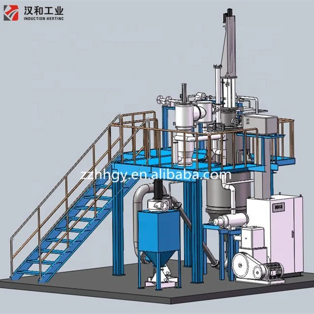 
 ЕАПГ вакуум с плавильным котлом индукционного плавления от инертного газа распыления оборудование для металлических порошков  