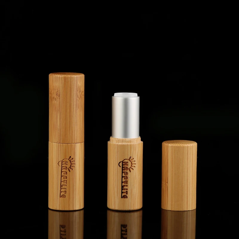 lipstick empty tube aluminum 4.5g empty bamboo lipstick tube eco friendly lipstick tube container