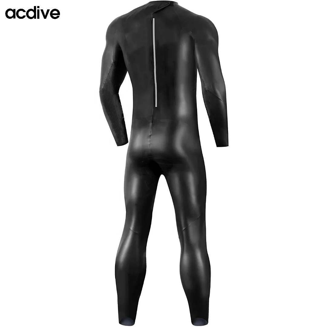 Professional Adult 5/3mm Smooth Skin Ultra Stretchy Neoprene Customized Triathlon Sports Wetsuit