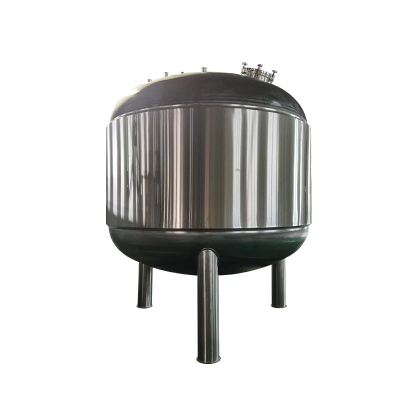 Stainless steel water tank for purified water storage