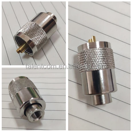 PL259 Antenna connector  for use in 6mm diameter wire Extension  RF Coaxial Cable Assembly connector